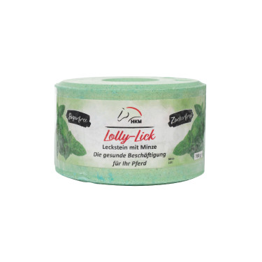 Pierre a sel HKM aromatisée Lolly Lick Menthe Pierre a sel HKM aromatisée Lolly Lick Menthe