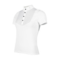 Polo de concours HKM Amalfi Blanc