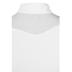 Polo de concours HKM Amalfi Blanc Polo de concours HKM Amalfi Blanc