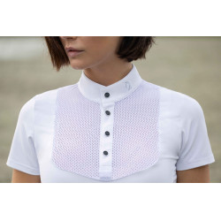 Polo de concours HKM Amalfi Blanc Polo de concours HKM Amalfi Blanc