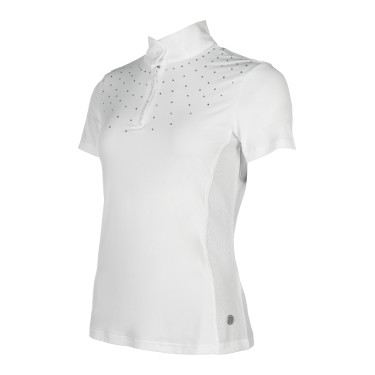 Polo de concours HKM Skadi manches courtes femme Polo de concours HKM Skadi manches courtes femme