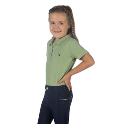 Polo HKM Claire Jade Bleu Polo HKM Claire Jade Bleu