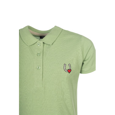 Polo HKM Claire Jade Bleu Polo HKM Claire Jade Bleu