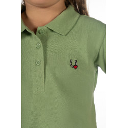 Polo HKM Claire Jade Bleu Polo HKM Claire Jade Bleu