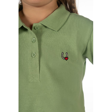 Polo HKM Claire Jade Bleu Polo HKM Claire Jade Bleu