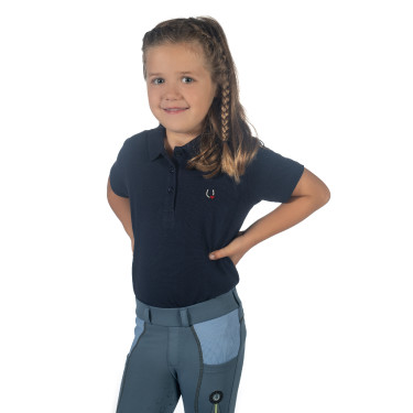 Polo HKM Claire Bleu foncé Polo HKM Claire Bleu foncé