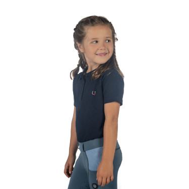 Polo HKM Claire Bleu foncé Polo HKM Claire Bleu foncé