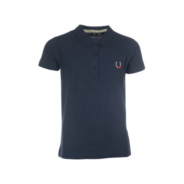 Polo HKM Claire Bleu foncé Polo HKM Claire Bleu foncé