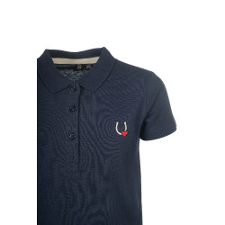 Polo HKM Claire Bleu foncé Polo HKM Claire Bleu foncé