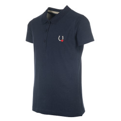 Polo HKM Claire Bleu foncé Polo HKM Claire Bleu foncé