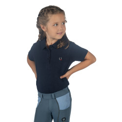 Polo HKM Claire Bleu foncé Polo HKM Claire Bleu foncé