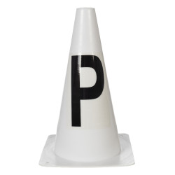 Pylônes de piste HKM Dressage Hobby Horsing Blanc