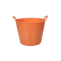 Seau à nourriture HKM Hobby Horsing Orange