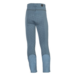 Legging HKM Claire fond 1/1 en silicone Bleu gris