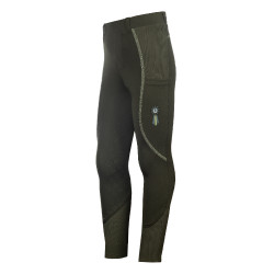 Legging HKM Claire fond 1/1 en silicone Gris vert