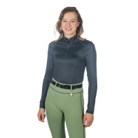 T-Shirt fonctionnel HKM Summer Milano II Bleu foncé