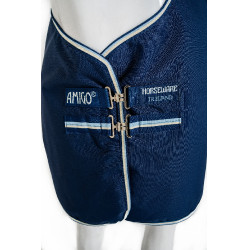 Couverture Horseware Amigo Ripstop 900D Poney Turnout 200g Marine witney Bleu marine