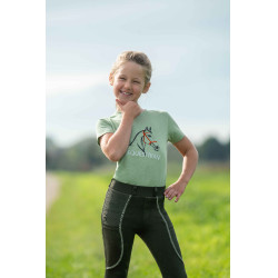 T-Shirt HKM Grace Jade Bleu