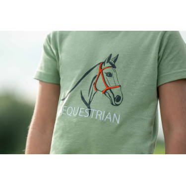 T-Shirt HKM Grace Jade Bleu