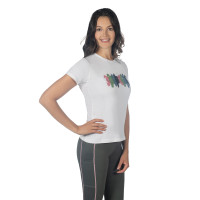 T-Shirt HKM Mirror Blanc
