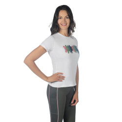 T-Shirt HKM Mirror Blanc T-Shirt HKM Mirror Blanc