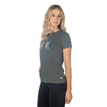 T-Shirt HKM Mirror Gris vert