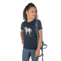 T-Shirt HKM Sparkle Bleu foncé