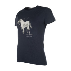 T-Shirt HKM Sparkle Bleu foncé T-Shirt HKM Sparkle Bleu foncé