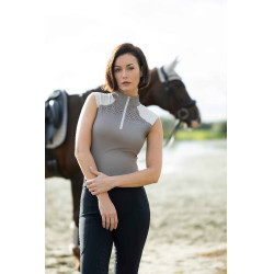 Top fonctionnel HKM Amalfi Taupe / beige Marron Top fonctionnel HKM Amalfi Taupe / beige Marron