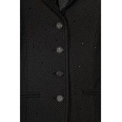 Veste de concours HKM Crystal Noir Veste de concours HKM Crystal Noir