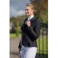 Veste de concours HKM Crystal Noir Veste de concours HKM Crystal Noir