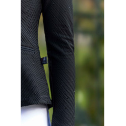 Veste de concours HKM Crystal Noir Veste de concours HKM Crystal Noir