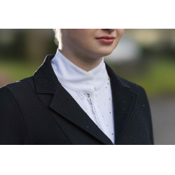 Veste de concours HKM Crystal Noir Veste de concours HKM Crystal Noir