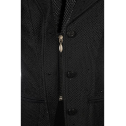 Veste de concours HKM Crystal Kids Noir Veste de concours HKM Crystal Kids Noir