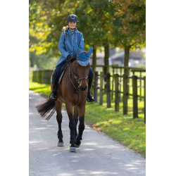 Veste HKM Ohio Bleu gris