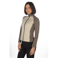 Veste matelassée HKM Amalfi Beige / taupe