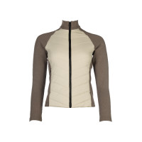 Veste matelassée HKM Amalfi Beige / taupe Multi-couleurs