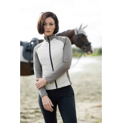 Veste matelassée HKM Amalfi Beige / taupe Multi-couleurs Veste matelassée HKM Amalfi Beige / taupe Multi-couleurs