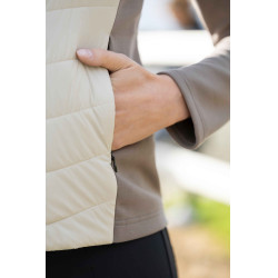 Veste matelassée HKM Amalfi Beige / taupe Multi-couleurs Veste matelassée HKM Amalfi Beige / taupe Multi-couleurs