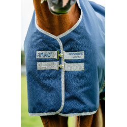 Couverture Horseware Amigo Ripstop 900D Turnout 200g Marine / gris titanium Bleu marine Couverture Horseware Amigo Ripstop 900D Turnout 200g Marine / gris titanium Bleu marine