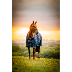Couverture Horseware Amigo Ripstop 900D Turnout 200g Marine witney Bleu marine