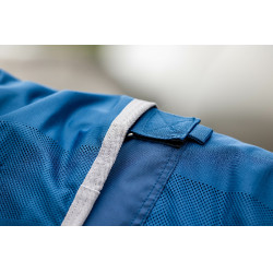 Couverture Horseware Ionic Therapy Mesh Cooler Bleu imperial / argent / marine Couverture Horseware Ionic Therapy Mesh Cooler Bleu imperial / argent / marine