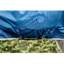 Couverture Horseware Ionic Therapy Mesh Cooler Bleu imperial / argent / marine Couverture Horseware Ionic Therapy Mesh Cooler Bleu imperial / argent / marine