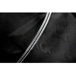 Couverture Horseware Rambo 1680D Turnout 450g VL Noir / orage / gris argent Couverture Horseware Rambo 1680D Turnout 450g VL Noir / orage / gris argent