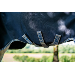 Couverture Horseware Rambo 1680D Turnout 50g Marine / orage / gris argent Bleu marine Couverture Horseware Rambo 1680D Turnout 50g Marine / orage / gris argent Bleu marine