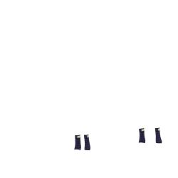 Bandes de polo LeMieux Dusk Bleu