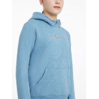 Sweat à capuche LeMieux Classique Young Rider Ice blue Bleu