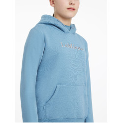 Sweat à capuche LeMieux Classique Young Rider Ice blue Bleu