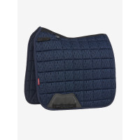 Tapis de selle LeMieux Square de dressage Self-Cool 3D Marine