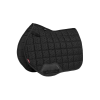 Tapis de selle LeMieux Square de Eurojump Self-Cool 3D Noir